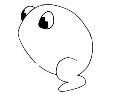 蟾蜍简笔画步骤教程 蟾蜍简笔画步骤教程