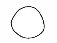 卡通臭鼬简笔画步骤教程