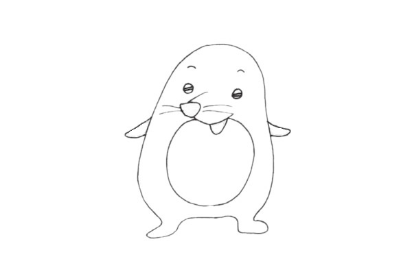 鼹鼠简笔画步骤教程(鼹鼠简笔画步骤教学)