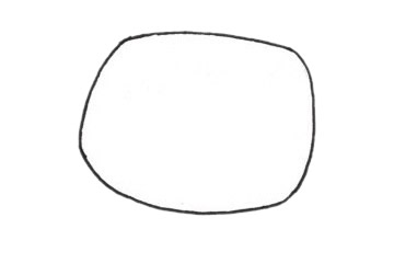 卡通鸭嘴兽简笔画步骤