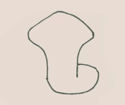 眼镜蛇简笔画步骤