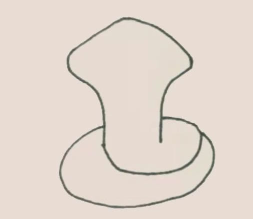 眼镜蛇简笔画步骤