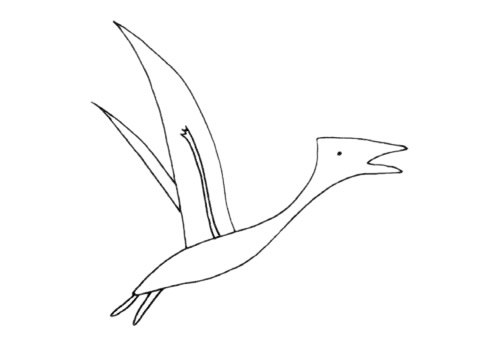 翼龙简笔画步骤(翼龙简笔画步骤怎么画)