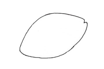 热带鱼简笔画步骤