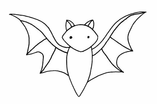 一看就会的蝙蝠简笔画(简单又好看的蝙蝠怎么画)