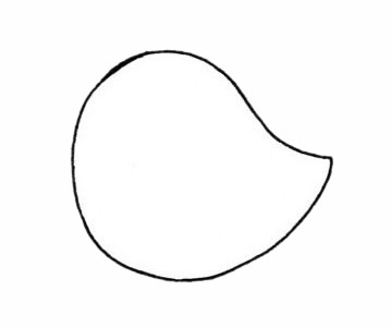 一步步教你画简单的小麻雀