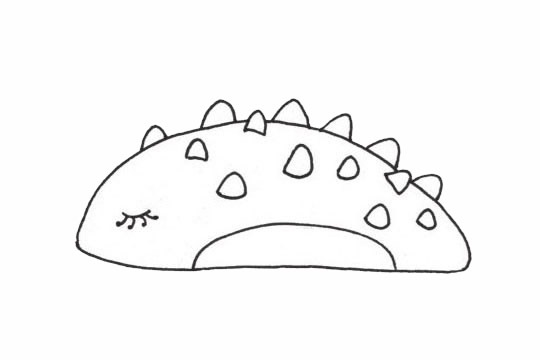 害羞的海参卡通简笔画(海参简笔画 卡通画)