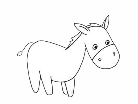 简单的小毛驴怎么画(简单的小毛驴怎么画图片)