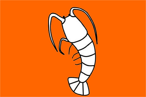 龙虾的简单画法(龙虾的简单画法怎么画)