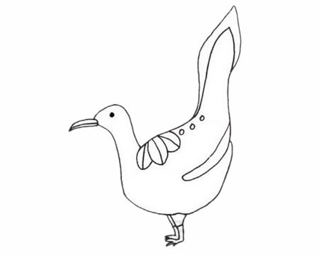 关于信天翁的简笔画(关于信天翁的简笔画)