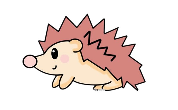 小刺猬简笔画教程(刺猬简笔画教程1)