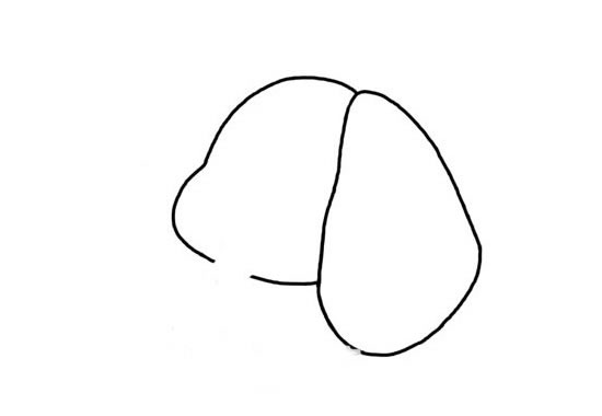 卡通的小象简笔画步骤