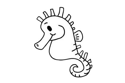 海马儿童简笔画(海马儿童简笔画大全)