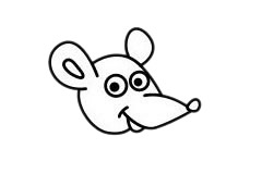 一步步画简单的袋鼠