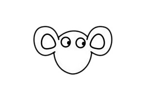 一步步教你画猥琐的老鼠