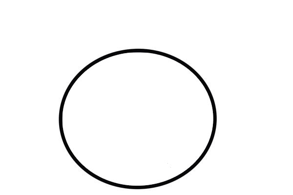 兔子头像简笔画步骤