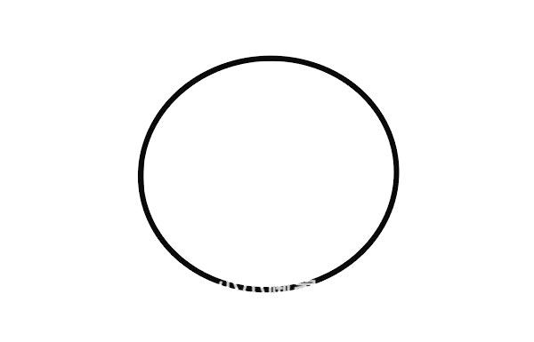 可爱大象头像简笔画步骤