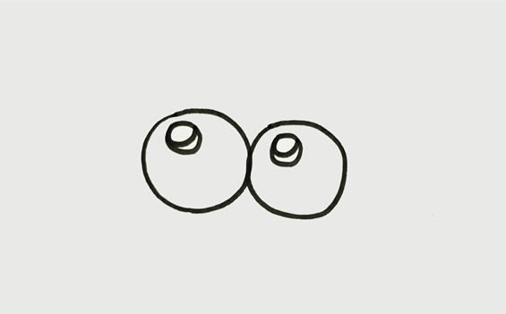 卡通超可爱的蜗牛简笔画 卡通超可爱的蜗牛简笔画