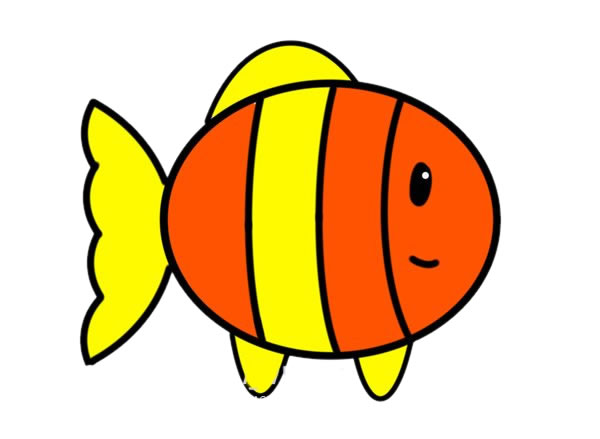 简单的小丑鱼怎么画 简单的小丑鱼怎么画