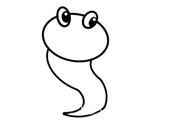 卡通蛇简笔画画法 卡通蛇简笔画画法