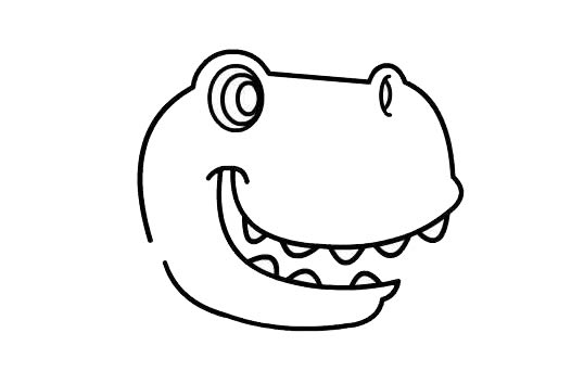 卡通恐龙简笔画教程 卡通恐龙简笔画教程