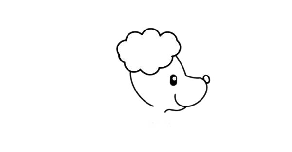 可爱贵妇狗简笔画步骤 可爱贵妇狗简笔画步骤