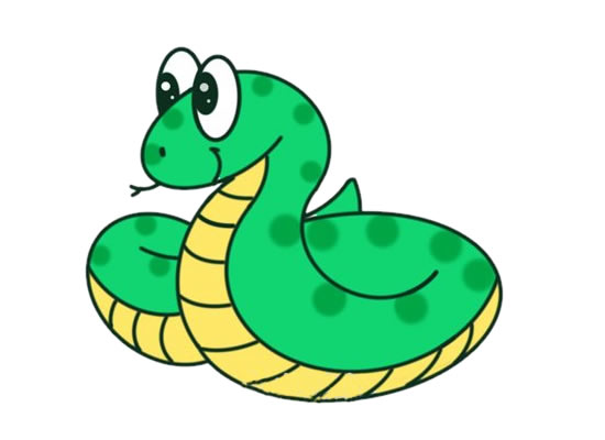 卡通蛇简笔画步骤 卡通蛇简笔画步骤