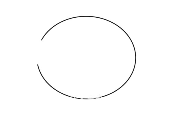 圆圆的山羊简笔画步骤