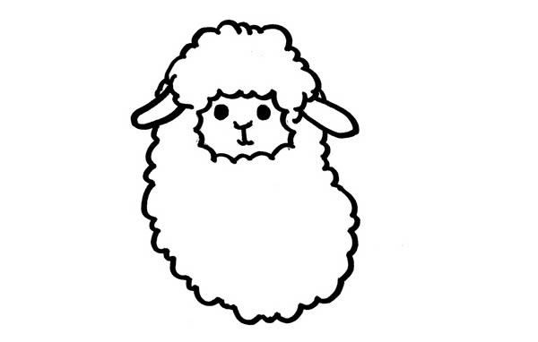 关于羊驼的简笔画 关于羊驼的简笔画