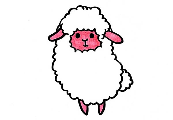 关于羊驼的简笔画 关于羊驼的简笔画