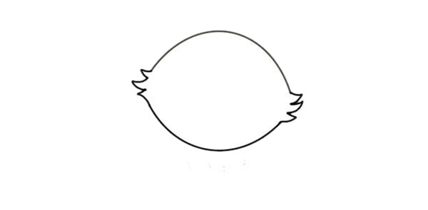 漂亮的小花猫简笔画步骤