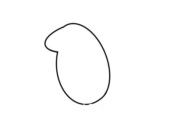 卡通地鼠简笔画步骤