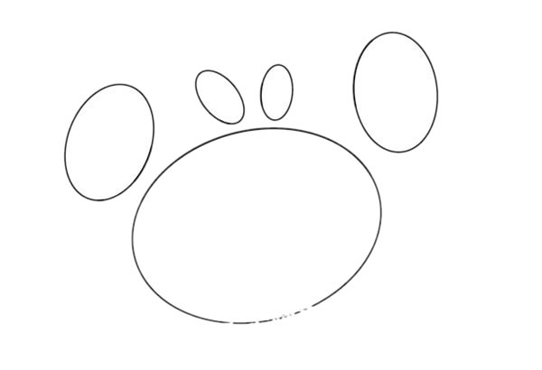 卡通的螃蟹简笔画步骤