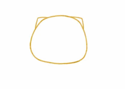 一步步教你画可爱的小猫咪