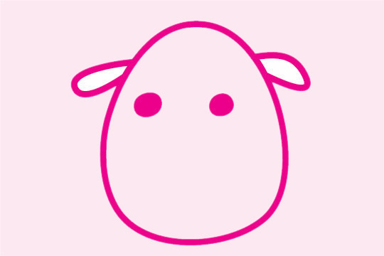 适合幼儿的绵羊简笔画 适合幼儿的绵羊简笔画
