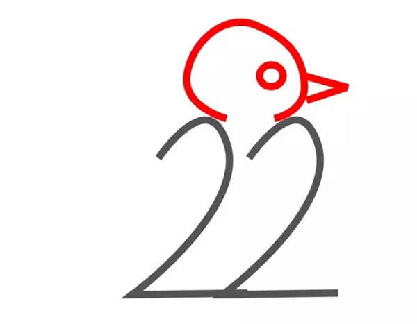 教你怎么用数字画鸽子