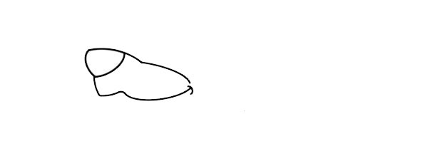 卡通大灰狼简笔画步骤 卡通大灰狼简笔画步骤