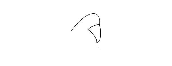 彩色老鹰简笔画的画法