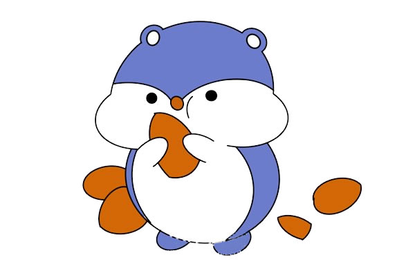 可爱仓鼠简笔画怎么画