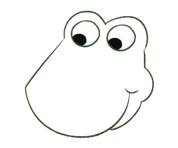 卡通鳄鱼简笔画的画法 卡通鳄鱼简笔画的画法