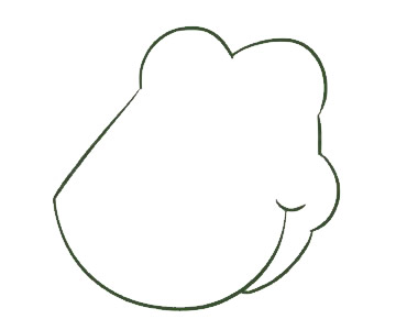 卡通鳄鱼简笔画的画法 卡通鳄鱼简笔画的画法