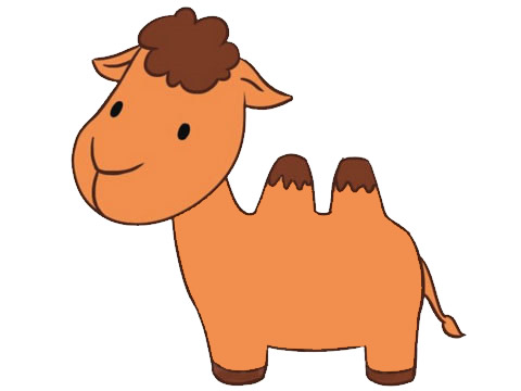 卡通骆驼怎么画最简单