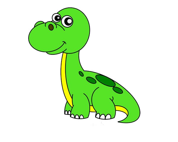 卡通雷龙简笔画画法(小狗简笔画怎么画卡通)