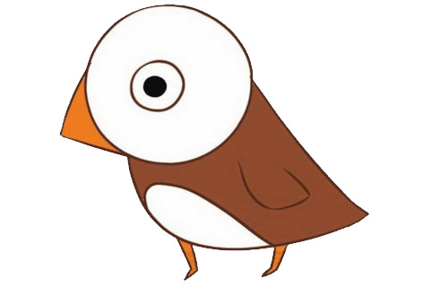 卡通麻雀简笔画步骤(卡通麻雀怎么画)