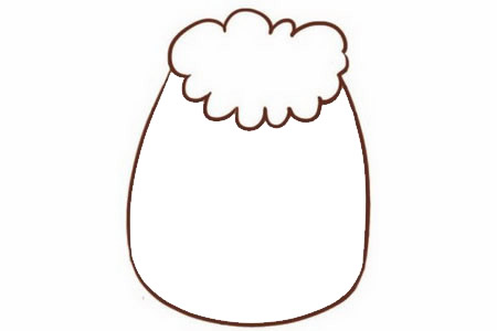 卡通骆驼简笔画步骤