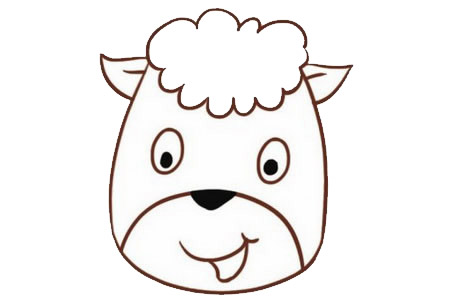 卡通骆驼简笔画步骤