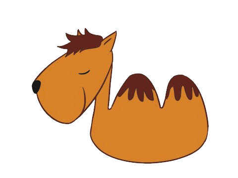 关于骆驼的卡通画(关于骆驼的卡通画图片大全)