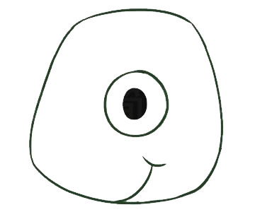 卡通乌龟简笔画画法