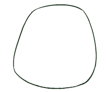 卡通乌龟简笔画画法