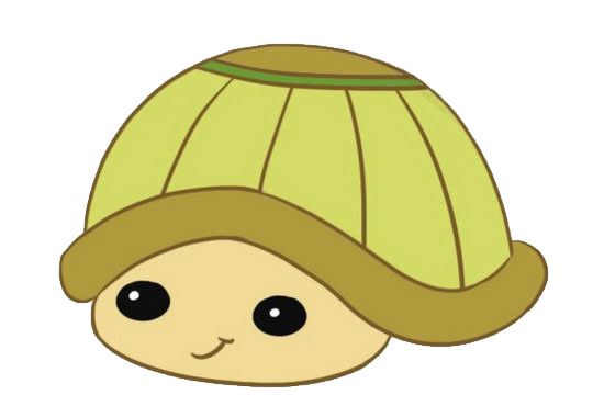 乌龟宝宝卡通简笔画(乌龟卡通画)